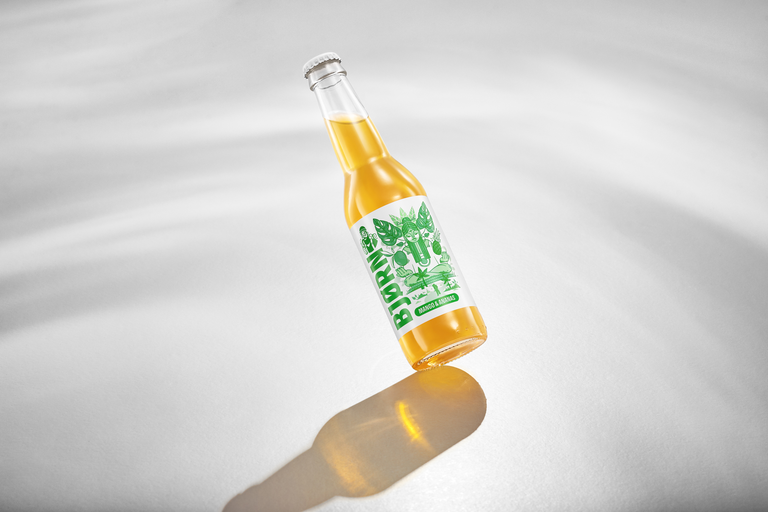 fotografia produktowa napoju gazowanego w butelce